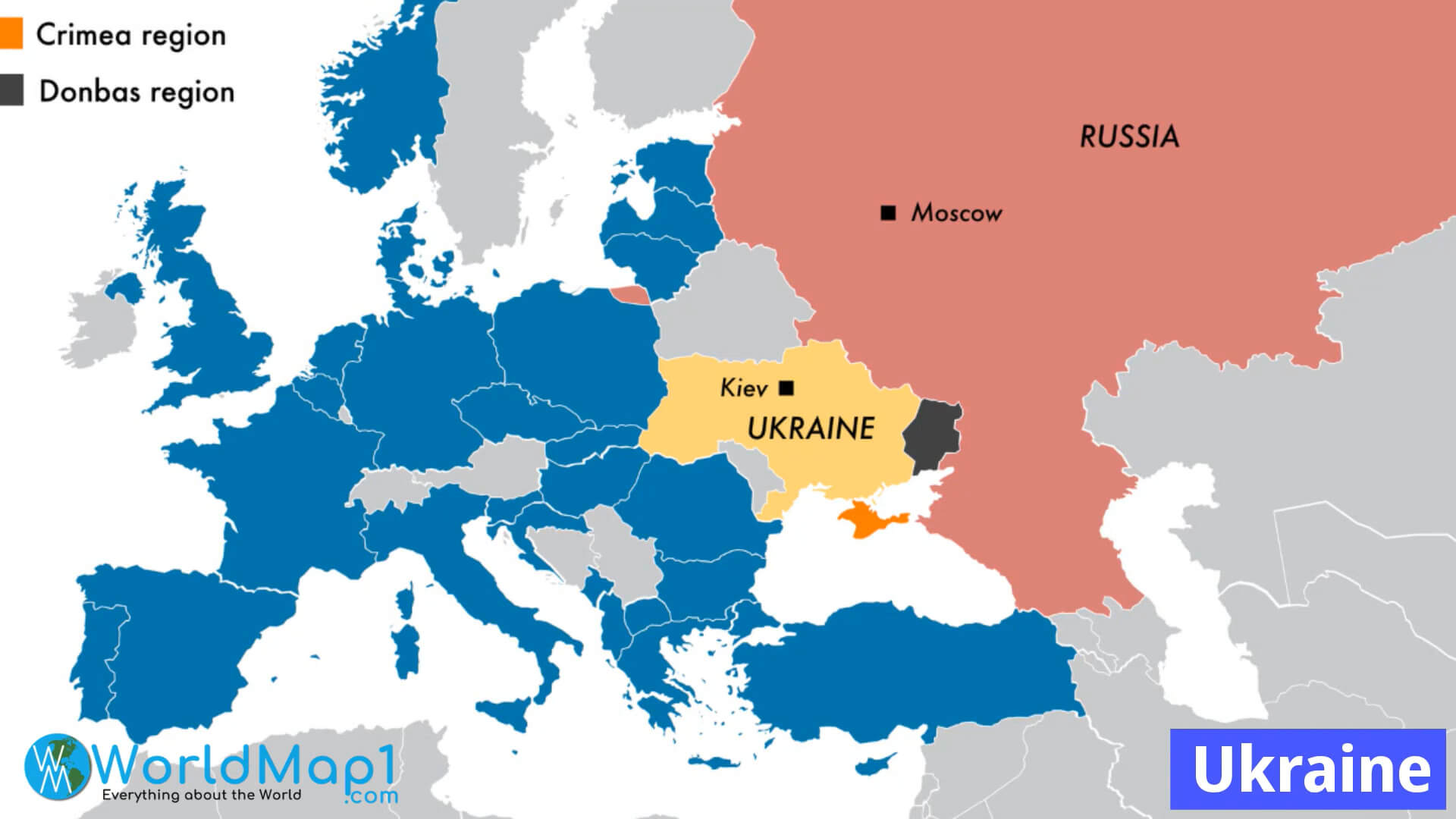 Where is Donbas Located